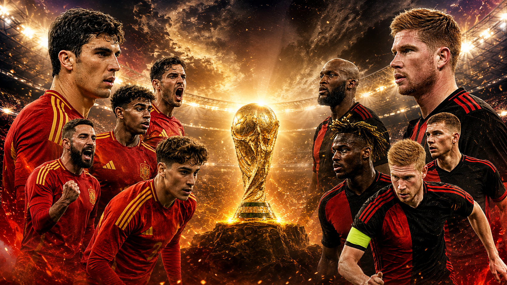 Big Match Spanyol Vs Belgia Duel Raksasa Eropa Menuju Semifinal