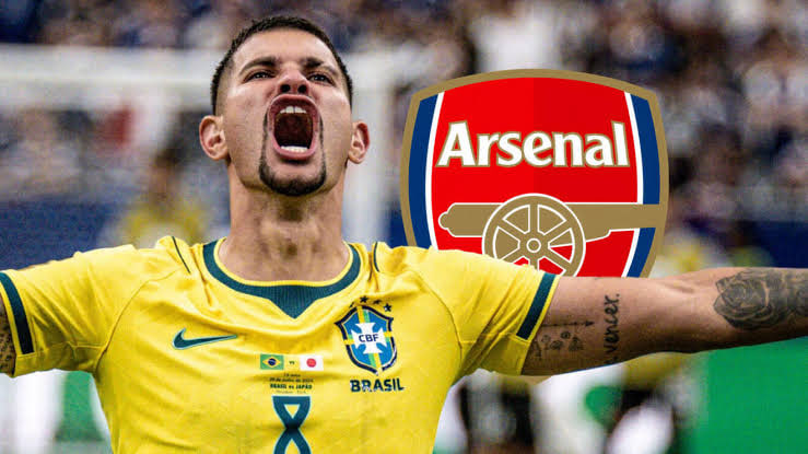 Kesepakatan Personal Tercapai, Arsenal Layangkan Bid 70 Juta Pound untuk Bruno Guimarães