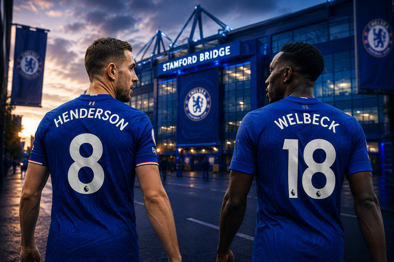 Strategi Aneh Chelsea: Incar Danny Welbeck dan Jordan Henderson