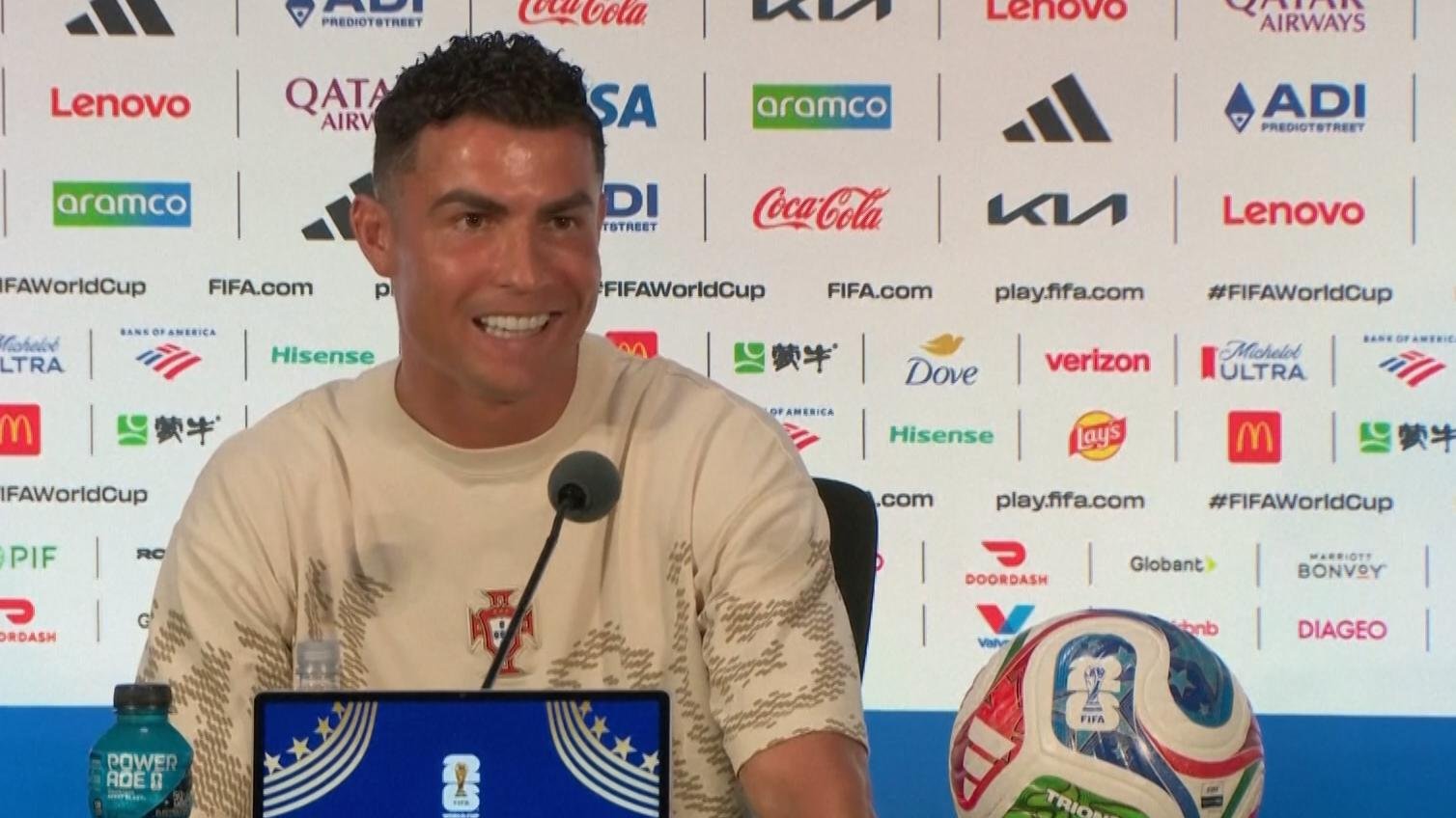 Ronaldo mengatakan bahwa ini adalah piala dunia terakhirnya
